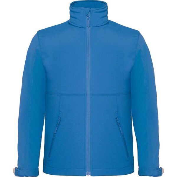 B&C | Hooded Softshell /kids Dětská 3-vrstvá softshellová bunda