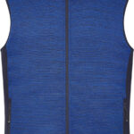 James & Nicholson | JN 1848 Pánská polstrovaná hybridní pletená fleecová vesta