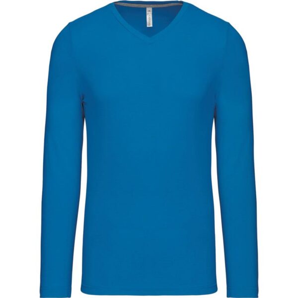 Kariban | K358 Pánské tričko s výstřihem do V