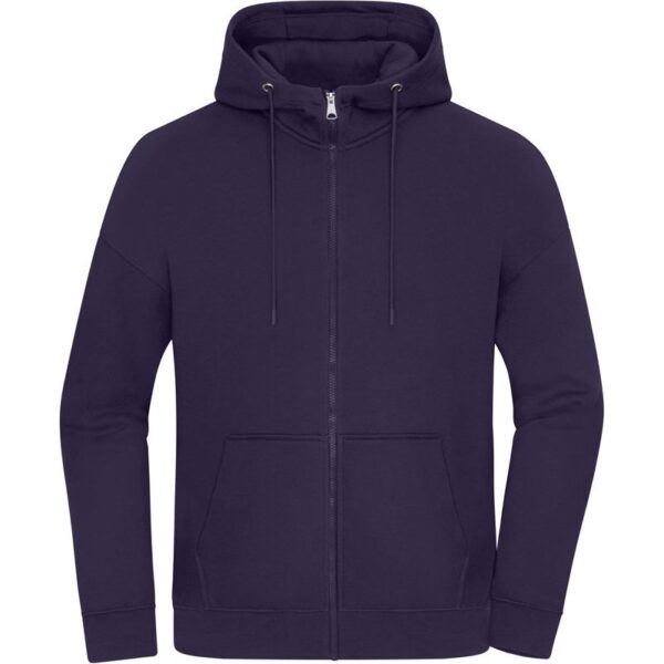 Daiber 8043 Oversize mikina s kapucí z bio bavlny