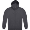 B&C ID.224 Zip Hood Unisex mikina s kapucí