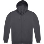 B&C ID.224 Zip Hood Unisex mikina s kapucí