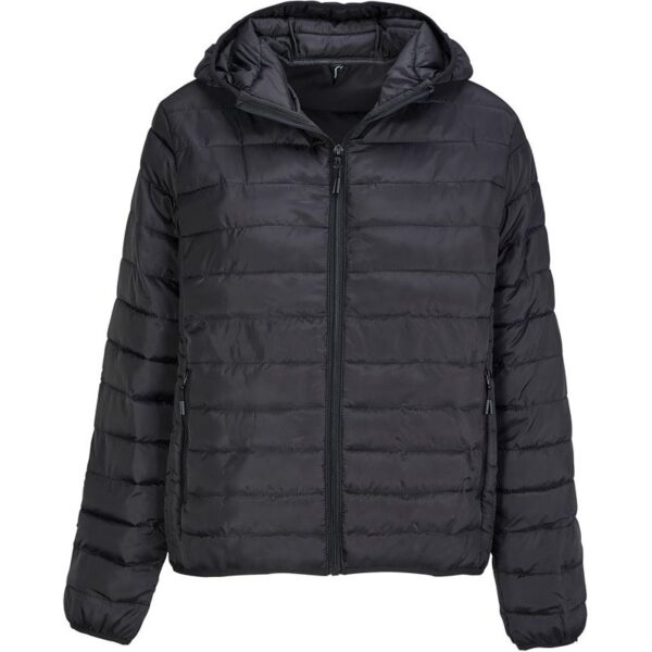 SOL'S Stream Jacket Women Lehká dámská prošívaná bunda s kapucí