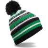 Beechfield B 474R Pletená čepice s pruhy "Fan"