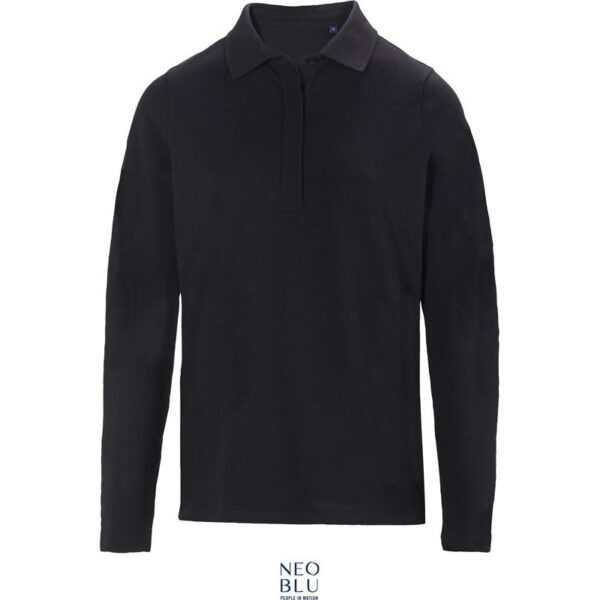 NEOBLU Owen LSL Women Dámské piqué polo z těžké bavlny s dlouhým rukávem