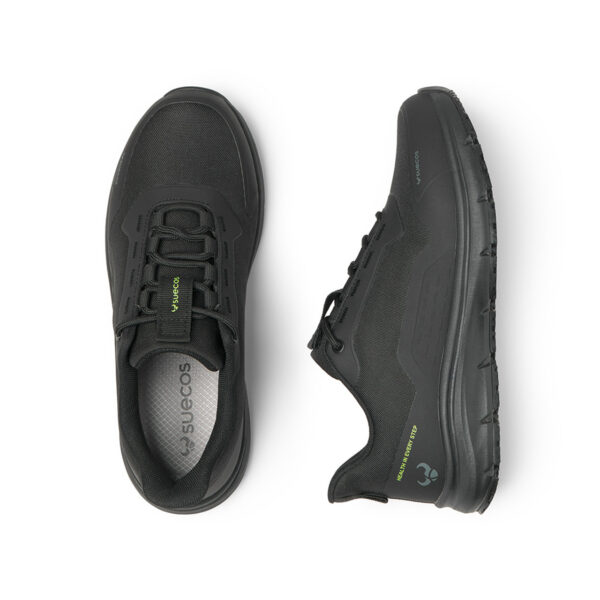 Suecos ASGARD kuchařská obuv dámská pánská černá 5