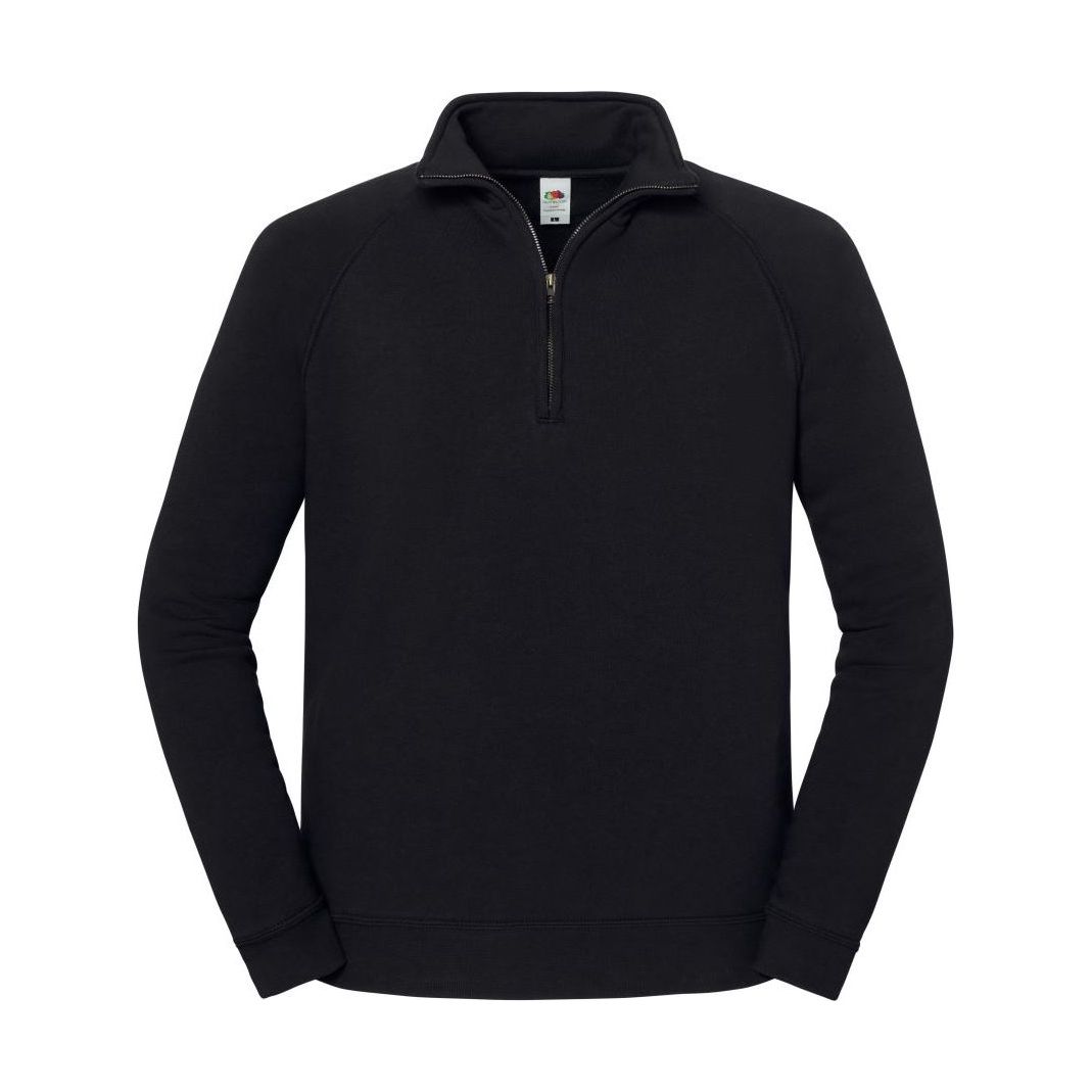 Iconic Premium Zip Neck Sweat Těžká mikina s 1/4 zipem