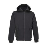 Jelo Unisex mikina s kapucí z těžké bavlny