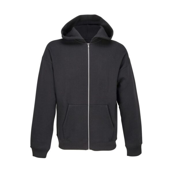 Jelo Unisex mikina s kapucí z těžké bavlny