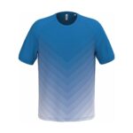 PA 4047 Unisex sportovní tričko s barevným gradientem