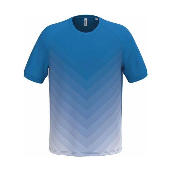 PA 4047 Unisex sportovní tričko s barevným gradientem