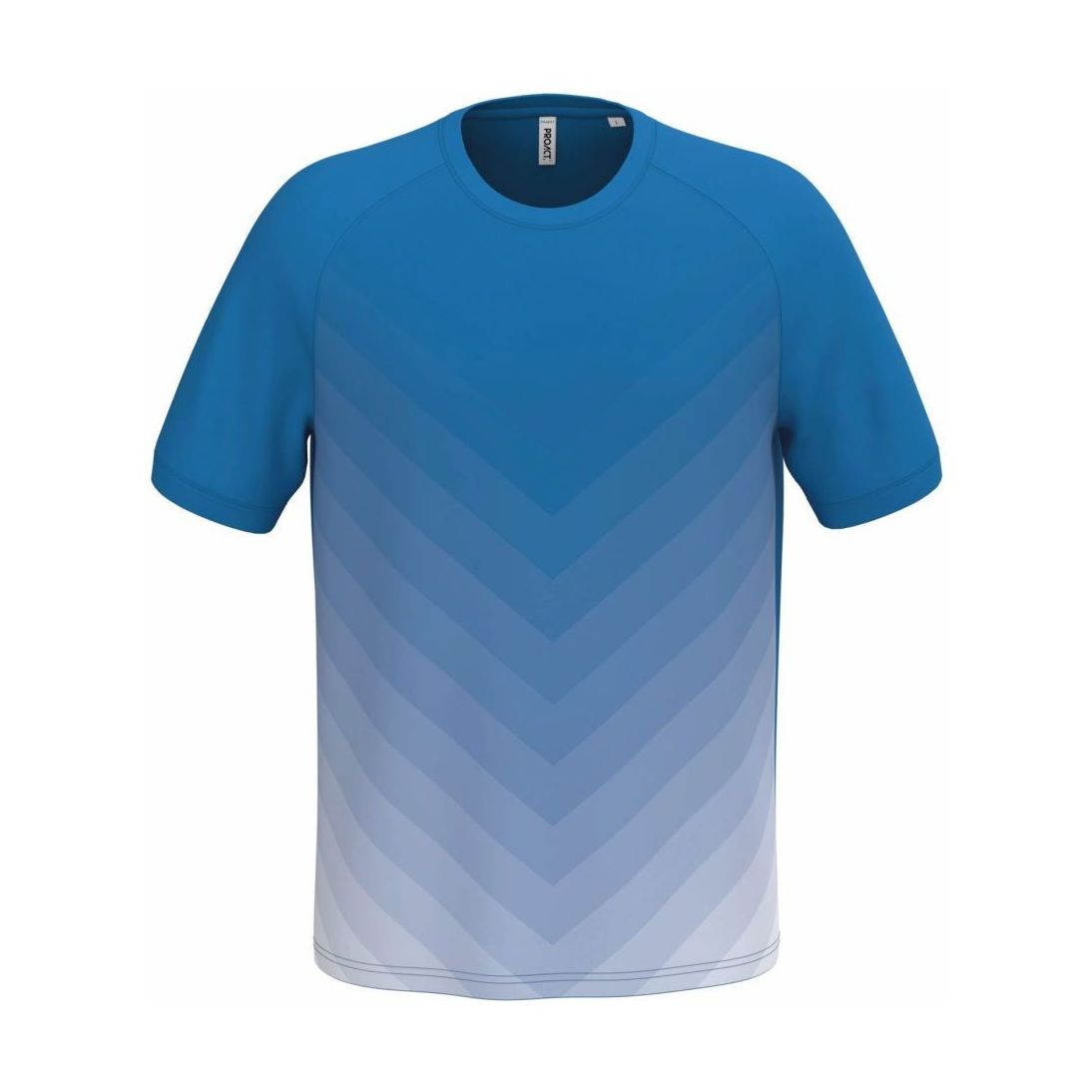 PA 4047 Unisex sportovní tričko s barevným gradientem