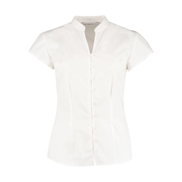 KK 727 Popelínová halenka s mao límcem