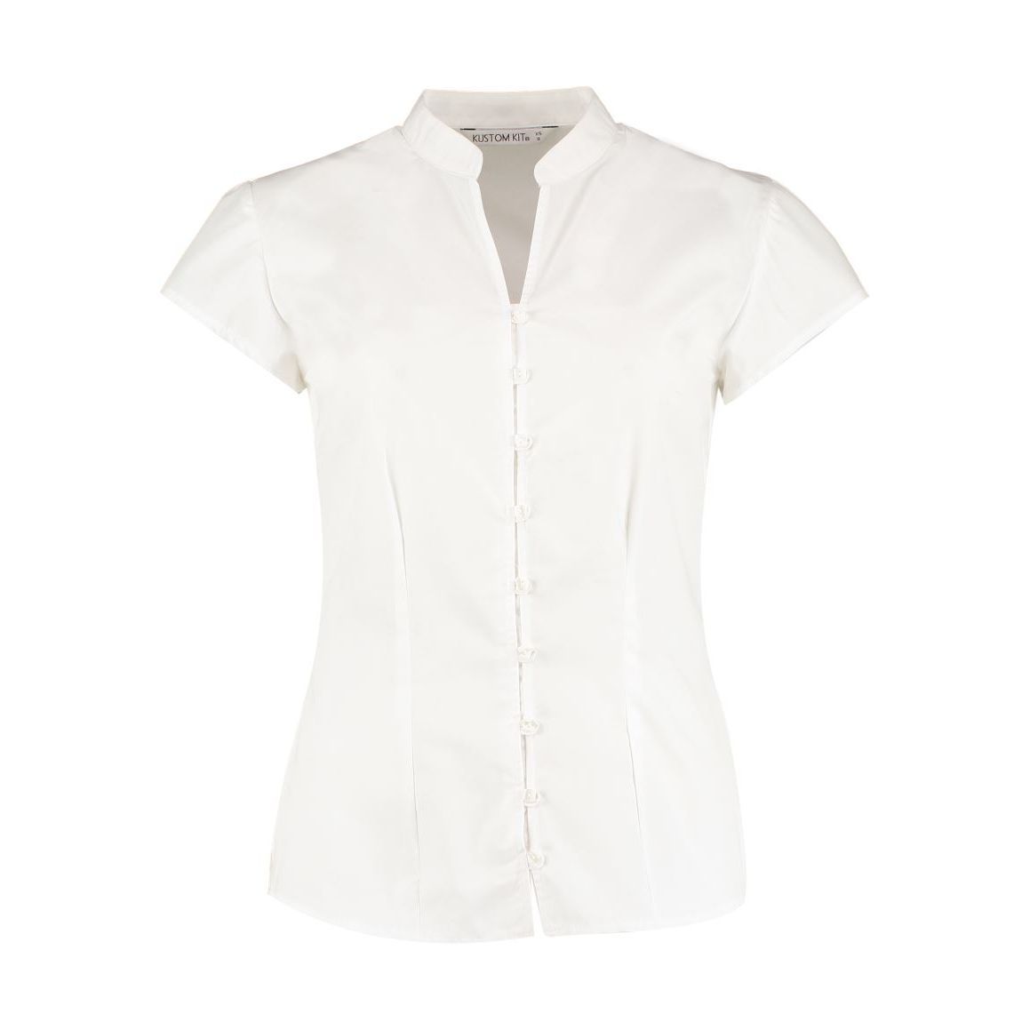 KK 727 Popelínová halenka s mao límcem