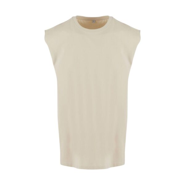 NM 016 Tričko bez rukávů z těžké bavlny