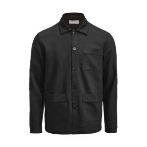 Patch Pocket Overshirt Košilová bunda