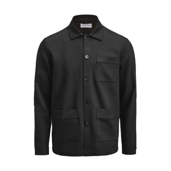 Patch Pocket Overshirt Košilová bunda
