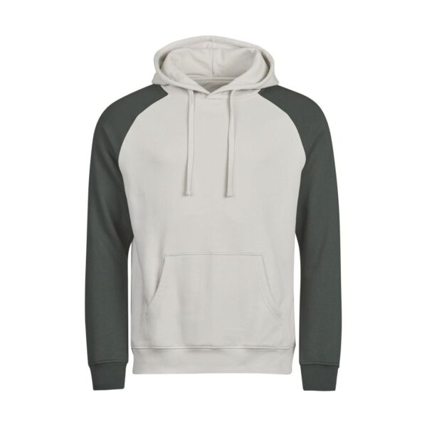 TJ 5156 Mikina s kapucí 2-barevná "Unlabeled"