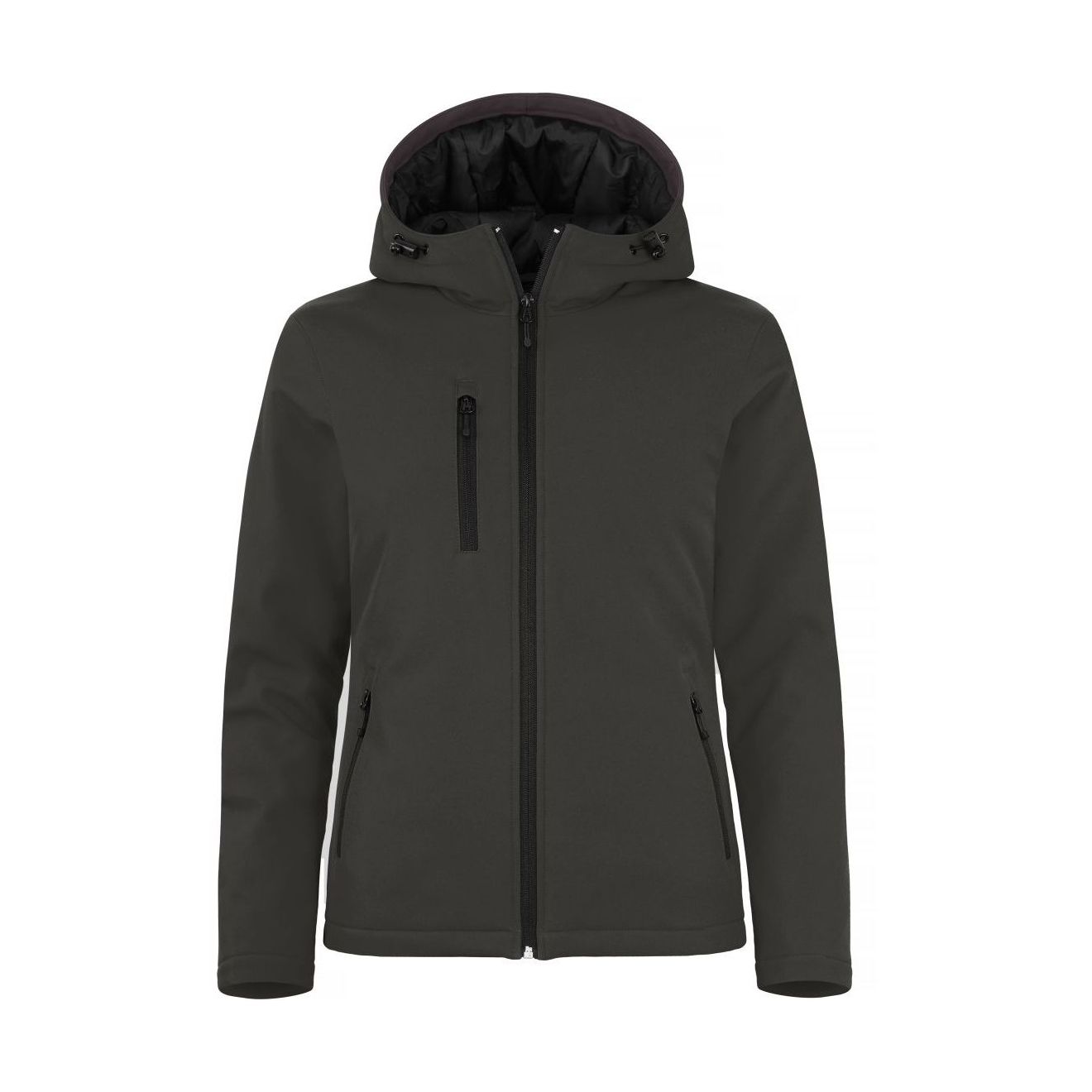 Padded Hooded Softshell Women Dámská zateplená softshellová bunda s kapucí