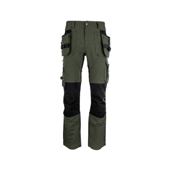 EREBOS Trousers green/black