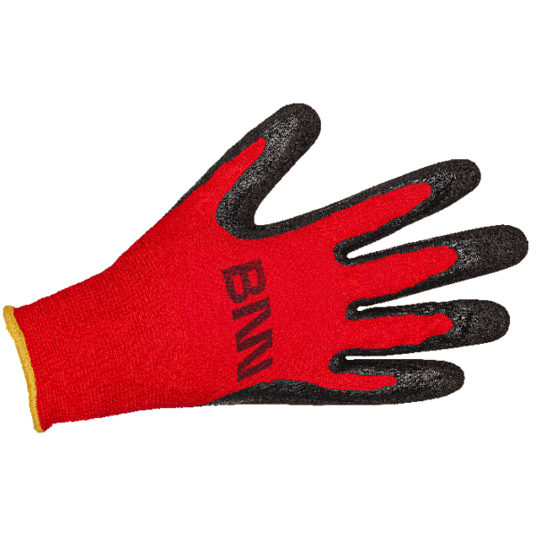 0278100030 MANOS Gloves blackred logo BNN 1