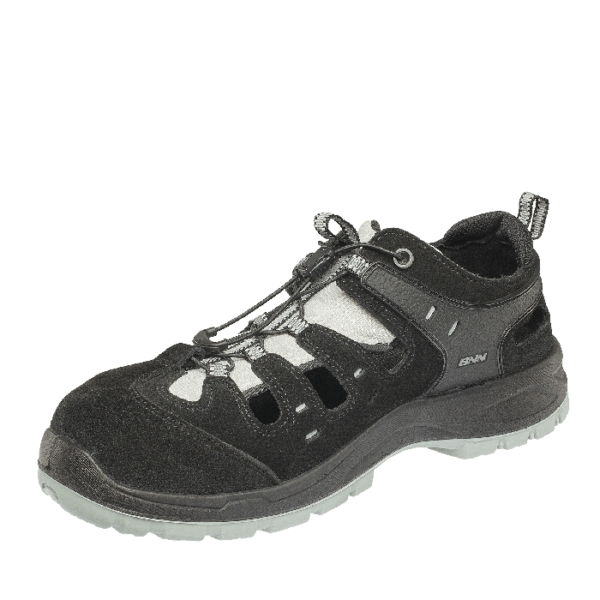 0419021062 BOMBIS LITE S1P ESD NM Grey Sandal 4