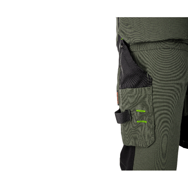 0638120050 EREBOS Shorts greenblack 6