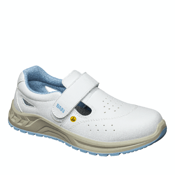 0677020710 WHITE S1 ESD Sandal 03