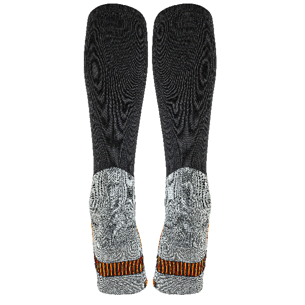 0912000060 MERINO TREK Knee Sock black orez 3