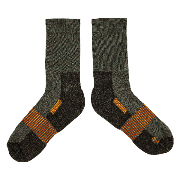 0914000050 MERINO TREK Sock green 04