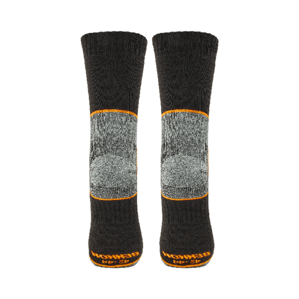 0916000067 TREK Sock black orange 03