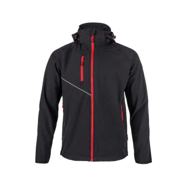 FORCE Jacket black/red
