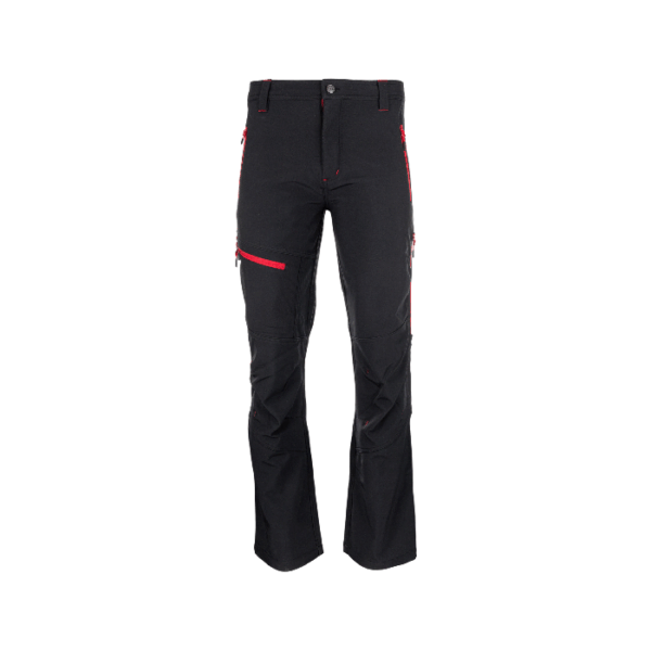 FORCE Trousers black/red