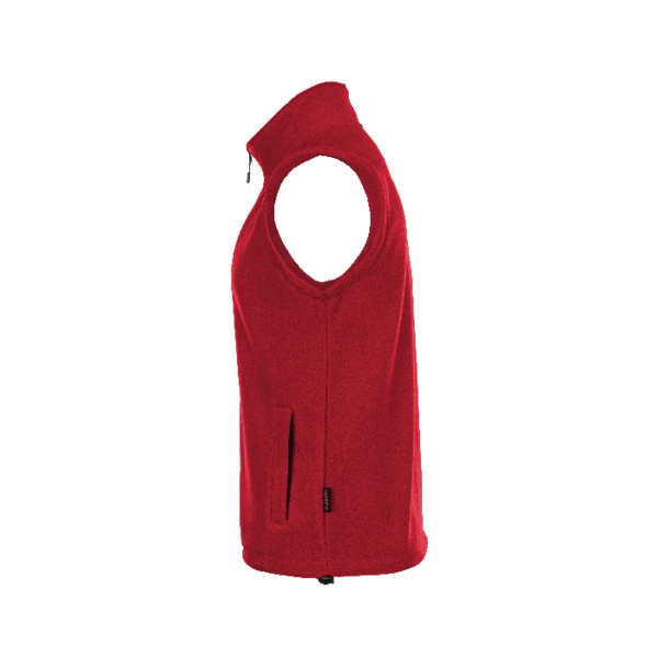 1027160030 FLEECE Vest red 4