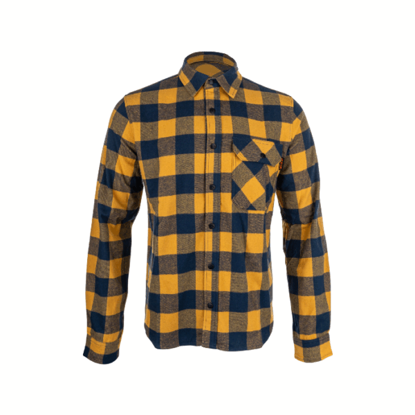PIPPO Shirt ocher/blue