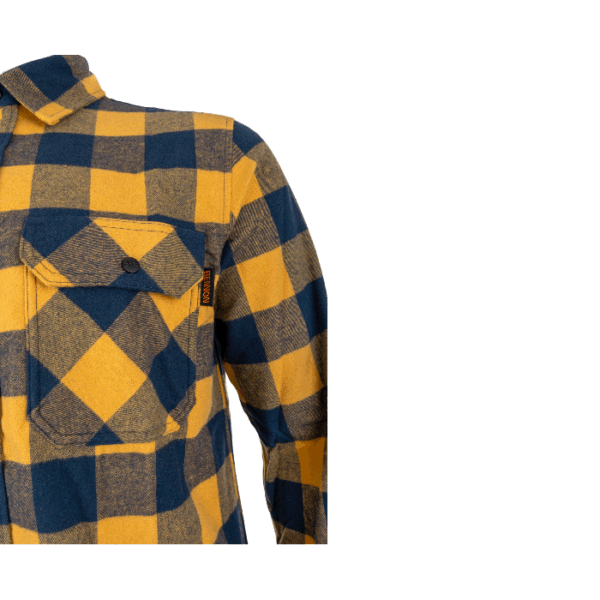 1046200089 PIPPO Shirt ocherblue 5