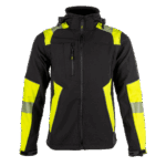 REFLECTOS Jacket black/yellow