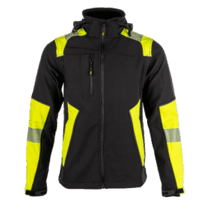 REFLECTOS Jacket black/yellow